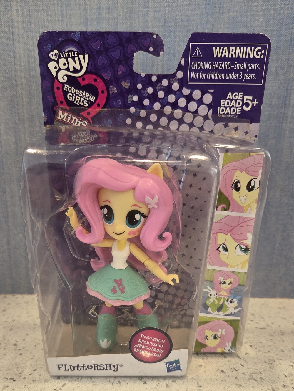 My Little Pony Equestria Girls Minis Fluttershy Figure NEW